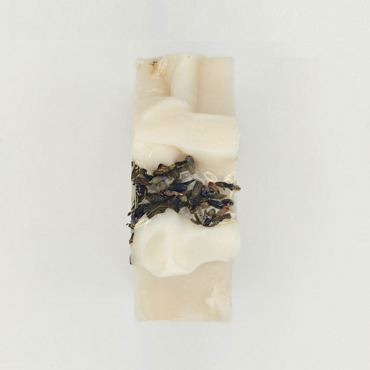 Pure Coconut Oil Soap with Lavender Seeds
